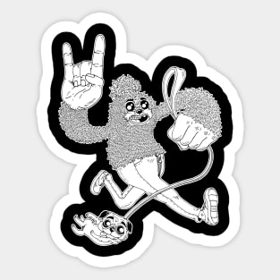 Yeti&Pug Sticker